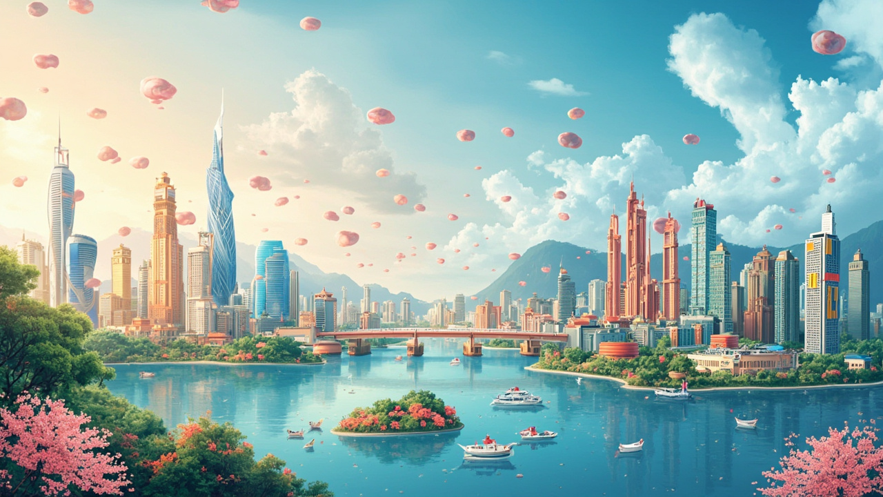 中国县域经济发展示意图
